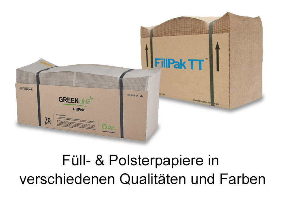 Papierpolster Material